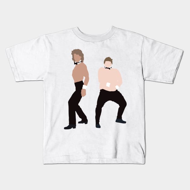 Chris and Patrick Chippendale Kids T-Shirt by FutureSpaceDesigns